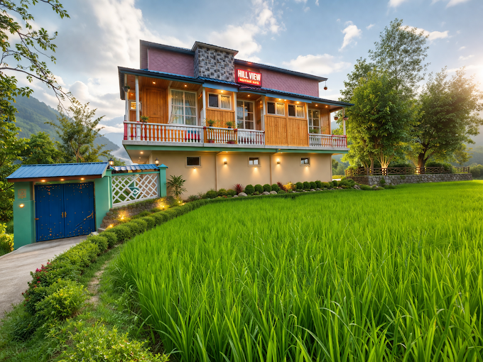 Leepa View Guest House — video tour of the valley